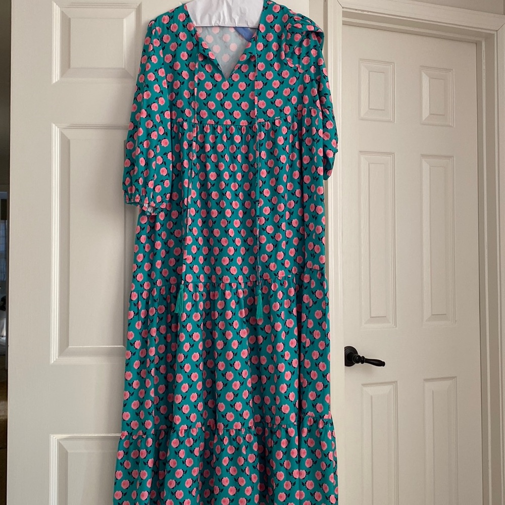 Floral maxi dress